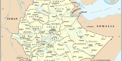 اتیوپی نقشه برداری سازمان