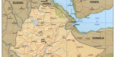 نقشه از اتیوپی نقشه برداری وب سایت آژانس