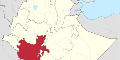 نقشه جنوب اتیوپی