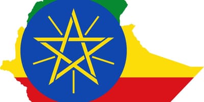 نقشه Ethiopia flag
